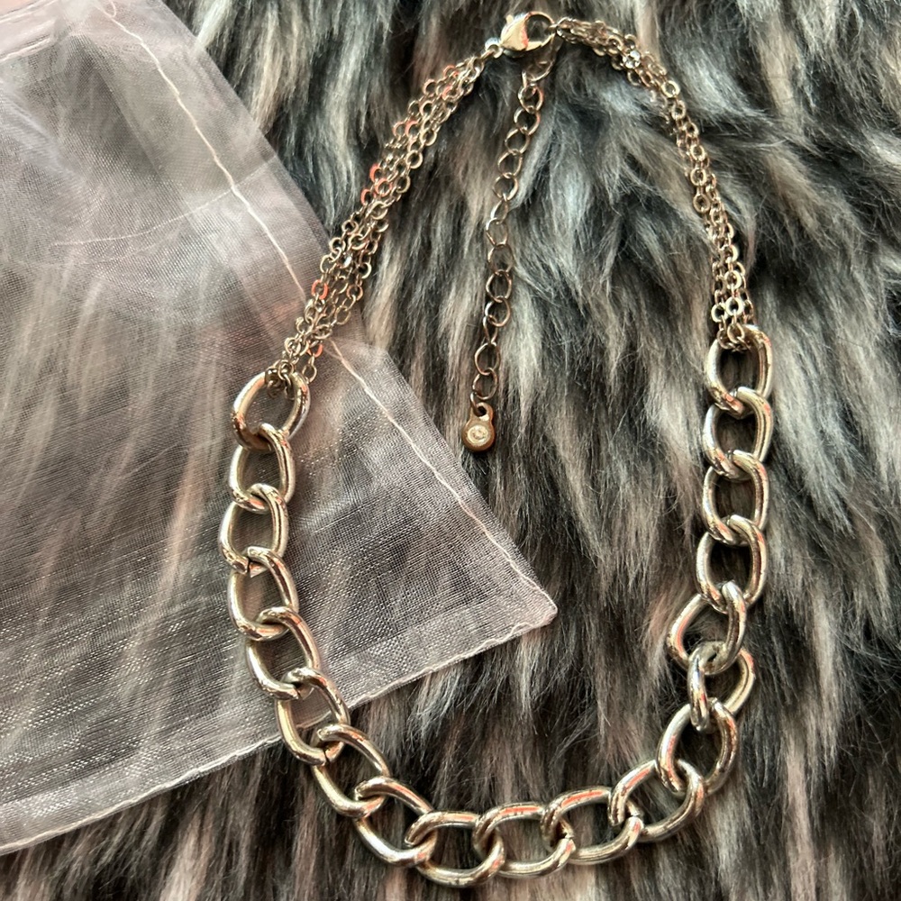 Silver Chain Necklace - Picture 2 of 3